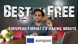 Europass CV  European format resume for Studies and Job in Germany [upl. by Esiuqcaj]