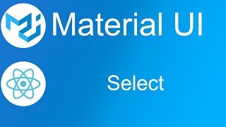 Material UI  Select [upl. by Hayalat303]