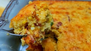 Amazing JIFFY Corn Casserole Holiday Sides Recipe [upl. by Galen]