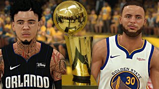 NBA 2K19 MyCAREER  THE NBA FINALS ADRIAN DROPS 100 POINTS ON CURRY [upl. by Nodrog718]