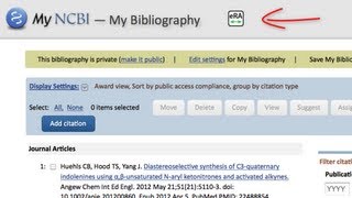 My Bibliography Public Access Compliance [upl. by Dajma458]