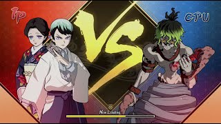 Yushiro amp Tamayo Vs Gyutaro  VERY HARD CPU  Demon Slayer Hinokami Chronicles [upl. by Yeltsew]