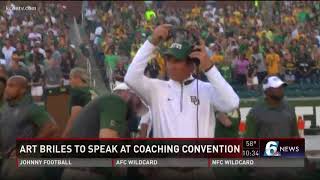 Art Briles to speak at coaching convention [upl. by Ettennaej]