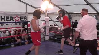 Didcot Boxing Academy Home Show 3 Bout 4 Sam McDermott Vs Xander Garvey [upl. by Eisso]