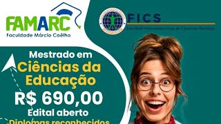 Mestrado e Doutorado em Ciências da Educação da Facultad Interamericana de Ciencias Sociales [upl. by Lemieux]