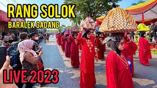 PAWAI BUDAYA RANG SOLOK BARALEK GADANG 2023❗️❗️MENAMPILKAN ADAT BUDAYA TRADISI MINANGKABAU [upl. by Wales]