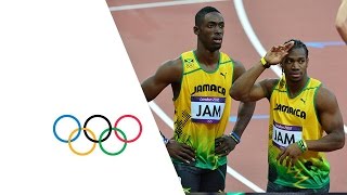 Mens 4x100m Round 1 Highlights  Jamaica amp USA Win  London 2012 Olympics [upl. by Taka971]