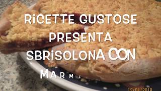 Torta sbrisolona alla marmellata [upl. by Anna-Diana]