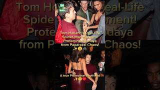 Tom Holland RealLife Hero Protecting Zendaya from Paparazzi Chaos tomholland zendaya hollywood [upl. by Hoashis955]