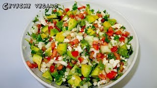 Receta de ceviche vegano o vegetariano [upl. by Nnylarak776]