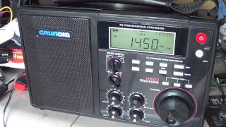 Grundig S450DLX Review AM FM Shortwave field radio [upl. by Aisyla]