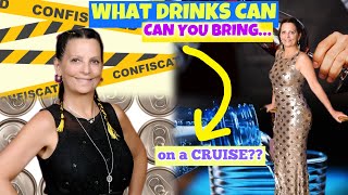 1 ANSWER TO CAN YOU BRING DRINKS ON YOUR CRUISE [upl. by Sylvester]