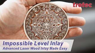 From Impossible to Easy Advanced Laser Wood Inlay Made Easy [upl. by Nnairb]