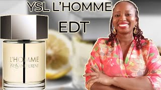 YSL Lhomme Yves Saint Laurent EDT Review by Absolute Fragrance [upl. by Nehtanhoj342]