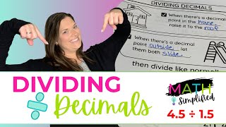 Dividing Decimals for 5th Grade Math [upl. by Akiner]