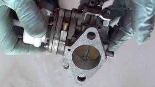 Vintage sled Tutorials 5 Rebuilding a Tillotson carburetor [upl. by Eleaffar]