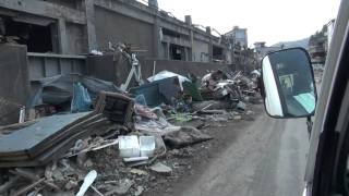 311 CRASH Iwate Report 05 Japan Tsunami Kamaishi 釜石 [upl. by Noryahs]