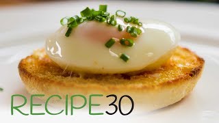 How to poach a perfect egg using a microwave in 60 seconds [upl. by Nellek]