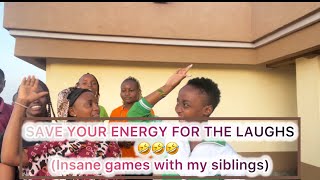 CRAZY GAMES WITHsiblingslaugh with us🤣🤣🤣💔 [upl. by Roby]