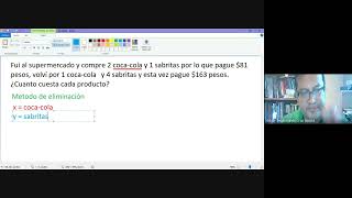 Solución de sistemas de ecuaciones lineales con dos incógnitas I [upl. by Burrows]