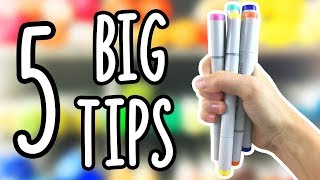 5 Ways to ORGANIZE Your MARKERS [upl. by Irrep]