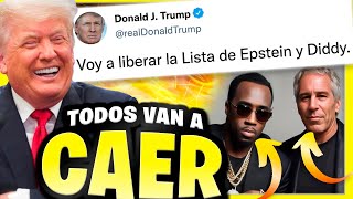 Todo Hollywood EN PÁNICO Trump LIBERARÁ la Lista de clientes de Diddy 😎 [upl. by Haletky268]