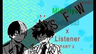 Todoroki amp Deku x Listener p2 ASMR My Hero Academia NON 18 VER [upl. by Richella943]