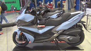 Kymco Xciting VS 400 Cerulean Blue Motorcycle 2023 Exterior and Interior [upl. by Costa]