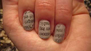 Newspaper Nails Experiment Which Method Works Best [upl. by Greenburg]