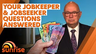 Your JobKeeper and JobSeeker questions answered  Sunrise [upl. by Jun523]