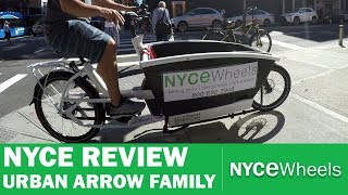 Urban Arrow Family  Electric Cargo Bike Review [upl. by Farmelo]