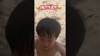 Snotty Boy funny funnyvideo funnyshorts [upl. by Atterrol]