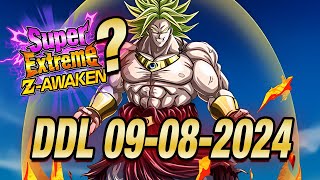 IS STR LR BROLY ABOUT TO SUPER EZA DATA DOWNLOAD 9082024 DBZ Dokkan Battle [upl. by Laurens]