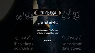 Surah AnNisa Ayat 5153  Beautiful Recitation by Saad AlGhamdi  quran recitation  shorts [upl. by Tumer]