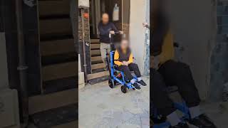 Engelli merdiven asansörü Emotion Xtreme mobil engelli asansörü wheelchair Kolay pratik kullanım [upl. by Nylirehs]