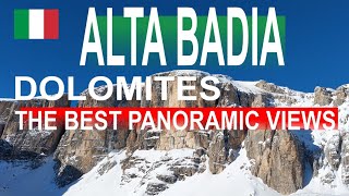 Skifahren in Alta Badia mit bestem Panoramablick [upl. by Anyaled]