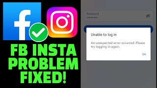 Facebook Insta Problem  Facebook Login  Fb Login  Instagram Problem  Facebook Expired Session [upl. by Cynthy676]