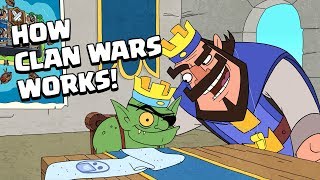 ClashARama How Clan Wars Works [upl. by Yddet]