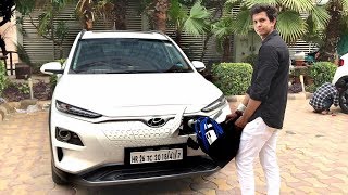 First to CHARGE Hyundai Kona  RealLife Review 2020 PREMIUM SUV Electric [upl. by Strader572]