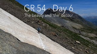 Day 6 Hiking 220km through the French Alps  Ultralight on the GR54 [upl. by Jak]