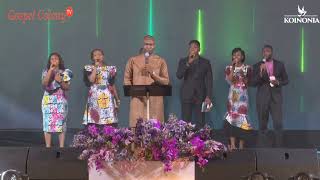 Apostle Joshua Selman sings Blow like a mighty wind🔥 KoinoniaGlobal [upl. by Siraj196]