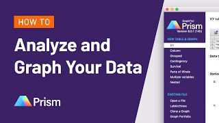 How To Analyze and Graph Your Data in Prism [upl. by Ofloda686]