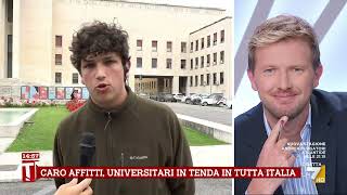 Caro affitti parla lo studente Leone quotMercato fuori controlloquot [upl. by Anauqahs859]