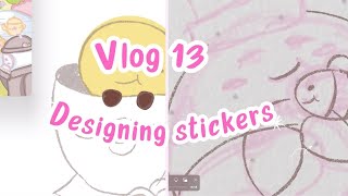 Vlog 13 New stickers [upl. by Leone]