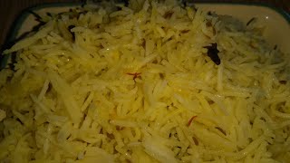 Saffron rice  Indian flavourful saffron rice [upl. by Eusebio]