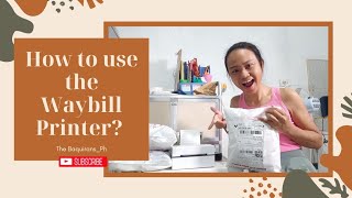 How to use the GD41BT Waybill Printer tutorial [upl. by Adnileb]