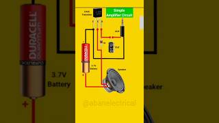 Normal Amplifier Circuit l electronic amplifier diy [upl. by Norga432]