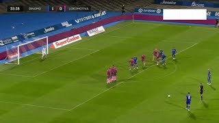 Bruno Petkovic Amazing Freekick Goal Dinamo Zagreb vs NK Lokomotiva Zagreb 51 Highlights [upl. by Nade907]