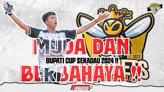 MATCH PENTING GOR PENUH  HORNETS BUPATI SEKADAU CUP 2024 HIGHLIGHT [upl. by Ignacio]