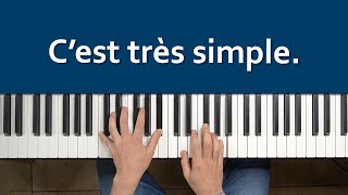 Comment trouver tous les accords au piano en 5 minutes ⏱️ [upl. by Burrows170]